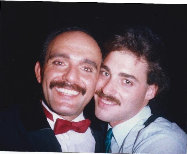 Sergio Appolonio (left) with Jeff. Photo courtesy of Dallas Noftall.