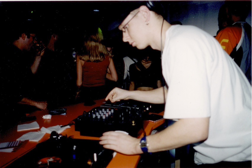 DJ Ludikris at Element. Photo courtesy of Tony Mutch.