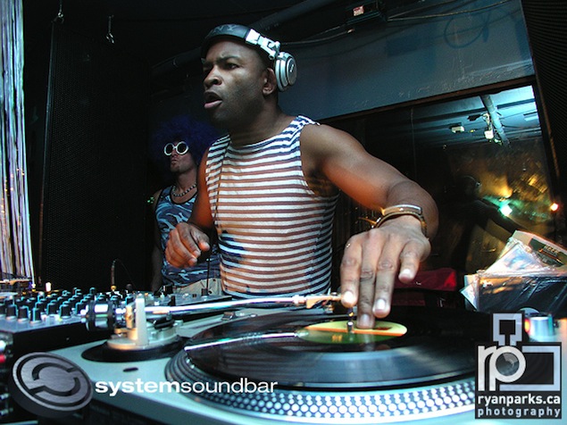 Deko-ze DJs at System.  Photo by Ryan Parks.