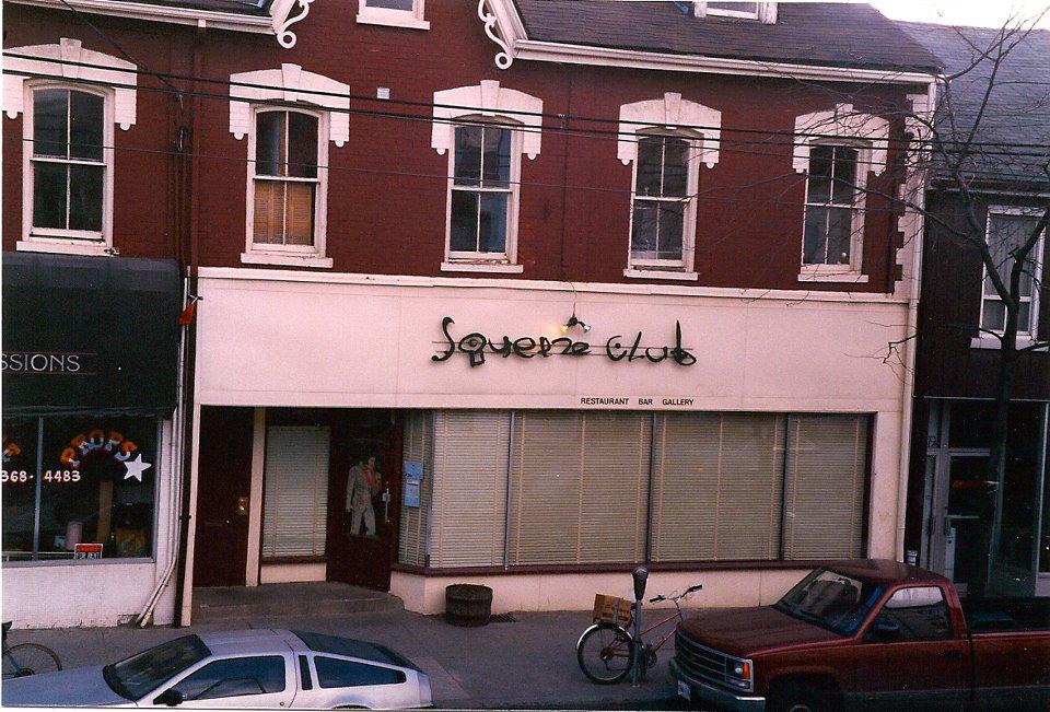 Marcus O'Hara's Squeeze Club pre-dated Gypsy at 817 Queen West. Photo courtesy Vintage Toronto.