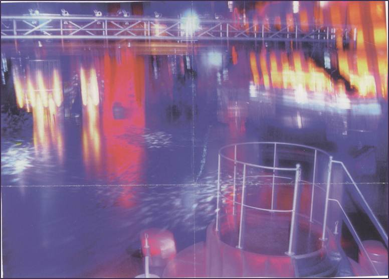 Guvernment main room interior in 1996, from a Boost & Titan Productions promo flyer.